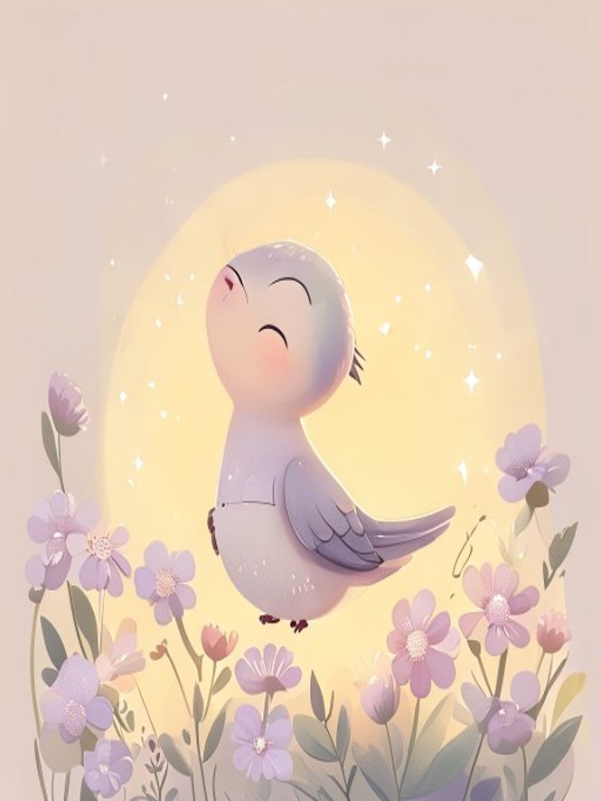 Ilustração: Beija-flor — A Beija-flor e o Caderninho de Obrigados