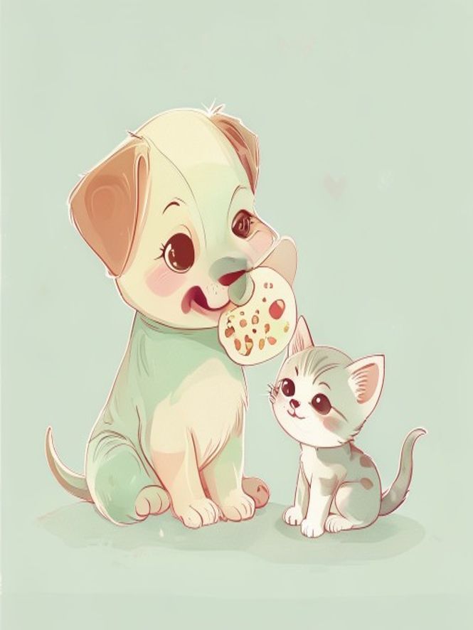 Ilustração: Cachorrinho — O Cachorrinho Que Foi um Amigo de Verdade