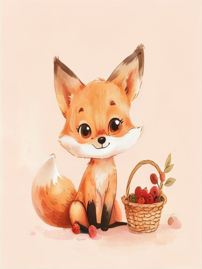 Ilustração: Raposinha — A Raposinha Que Escolheu Dizer a Verdade